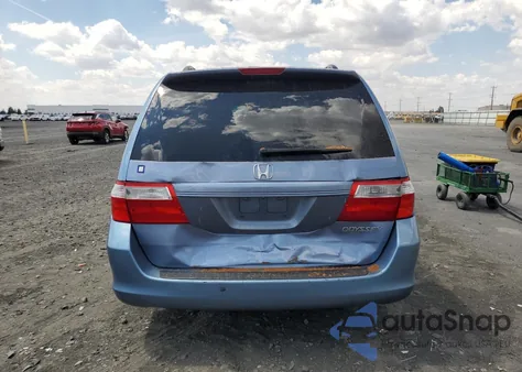 2005 Honda Odyssey Ex из США, поврежденный, VIN 5FNRL38465B122099
